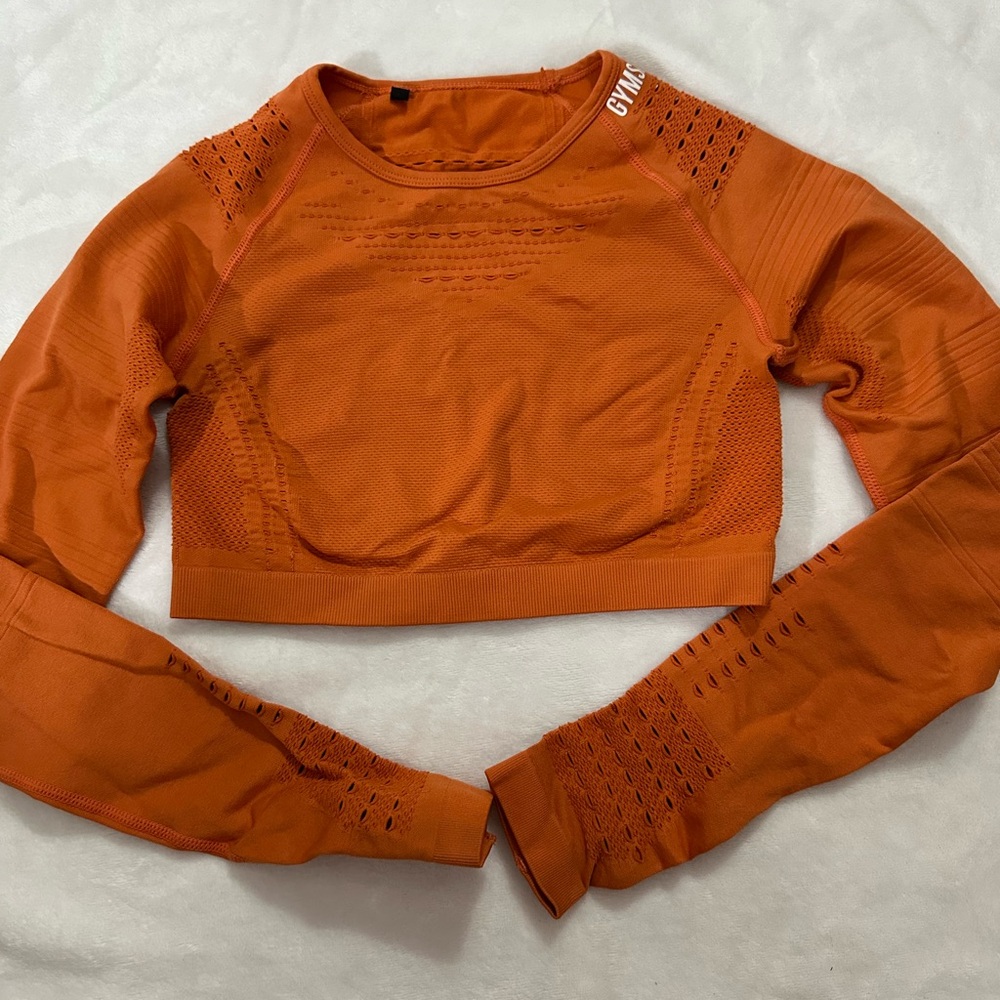 Gymshark Orange Women's Crop Top